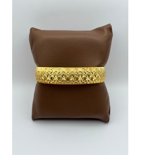 Arnes Jewelry Çelik Altın Kaplama Bilezik