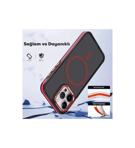 Joko  İphone 14 Pro Max ner Magsafe Kapak - Derin Mor
