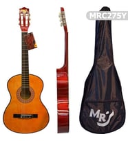 Manuel Raymond MRC275Y 4/4 Tam Boy Klasik Gitar Sarı Renk, Başlangıç Seviyesi, Taşıma Kılıfı Hediyeli