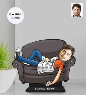Kişiye Özel Erkek Ahşap Eco Biblo -26