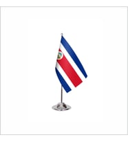 Costa Rico Tekli Masa Bayrağı