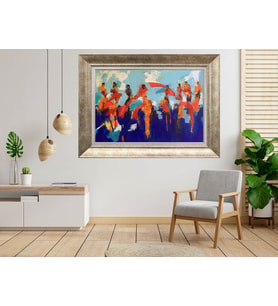 Gümüş Çerçeveli Tablo nb1575