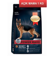 Smart Heart Gold Adult Power Maxx Tavuklu Yetişkin Köpek Maması 1 Kg AÇIK (Kahverengi)