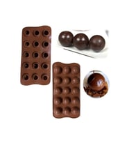 Gurmender Silikon Çikolata Kalıbı Küre 2.5 Cm
