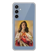 Samsung Galaxy S23 FE Uyumlu Lana Del Rey Desenli Şeffaf Telefon Kılıfı