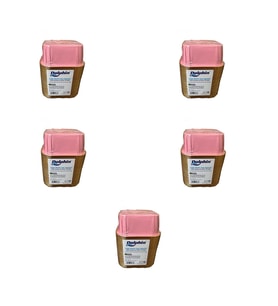 Dolphin Muffin Kare Kağıt Pembe Altın Cupcake Kek Kalıbı Kapsülü Kabı - 25 Adetlik 5 Paket
