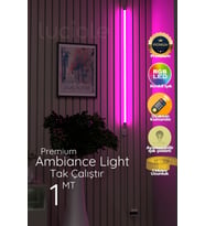Şerit LED Köşe Led Lambader Işık Uzaktan Kumandalı Renk Animasyon Yapışkanlı Newlightpe