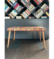 DTM HOME Desenli Bench Puf (Krem)