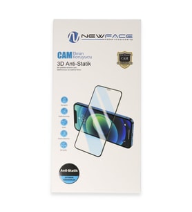 Huawei Honor 600 Pro 3D Antistatik Cam Ekran Koruyucu - Şeffaf
