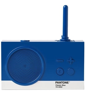 Lexon x Pantone Tykho 3 Bluetooth Hoparlör ve Radyo Mavi