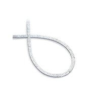 Hematit Doğal Taş Parlak Gümüş Çavuş Kesim 4x1mm Dizi