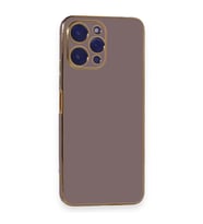Xiaomi Poco M6 Pro 5g Kılıf Volet Silikon - Mor