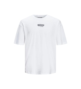 Jack & Jones Erkek Bisiklet Yaka T-shirt - 12205175 (Turuncu)