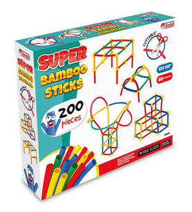 Dede Oyuncak Süper Bambu Çubukları 200 Parça 03461