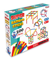 Dede Oyuncak Süper Bambu Çubukları 200 Parça 03461