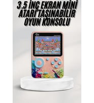3 İnç Ekran 500 Oyunlu Game Box Mini Taşınabilir Oyun Konsolu