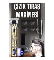 Mey İthalat® Çizik Tıraş Makinesi Şarjlı Paslanmaz Çelik Bıçaklı Uzun Ömürlü
