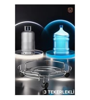 TransForMacion Tekerlekli Alüminyum Tüp ve Damacana Altlığı 423534