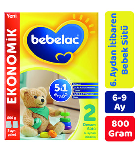 Bebelac 2 Devam Sütü 800 gr