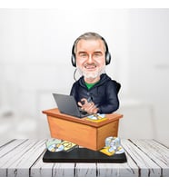 kişiye özel karikatür biblo cd ci