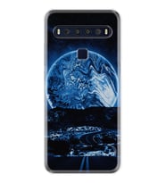 TCL 10L 10 Plus 10SE 20E 20SE 30SE L7 Kılıf Desemli Silikon Mavi Gece 1605