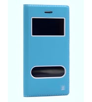 iPhone 7 Kılıf Dolce Kapaklı Kılıf (Turkuaz)