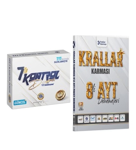 Bilgi Sarmal TYT 7 li Kontrol Deneme ve Krallar Karması AYT Deneme Seti 2 Kitap