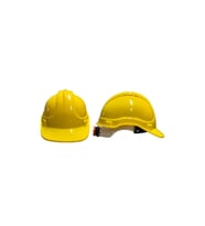 Karam KB660 Vidalı Baret Beyaz İş Güvenliği Başlığı Ayarlanabilir Darbe Dayanımlı Koruyucu