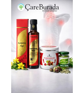 ÇareBurada Kas ve Eklem Bakımına Yönelik Bitkisel Set