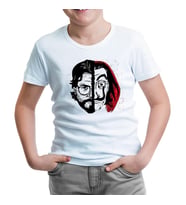 La Casa De Papel - Prof Beyaz Çocuk Tshirt