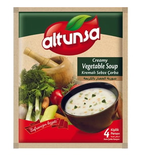 Altunsa Hazır Çorba Kremalı Sebze 60 Gr