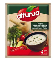 Altunsa Hazır Çorba Kremalı Sebze 60 Gr