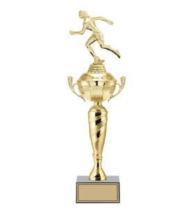 ODAK KUPA - Figürlü Kupalar - Atletizm Kadın Figürlü Kupalar FG-076 C - 46 cm