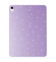Apple iPad Air 11 2025 M3 Kılıf Işıltılı Parlak Görünüm Koton Case (Lila)