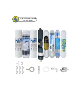 Purefer Açık kasa çift sedimentli Sertifikal 8li Platinium mebran Şeffaf 4lü mineral+B12alkali+detox