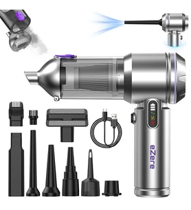 EZERE Vacpro 20000pa Güçlü Dijital Göstergeli Vakumlu Kablosuz Üflemeli Mini Ar - SSSSSS4925-9
