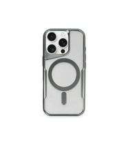 iPhone 12 Kılıf Boyi Magsafe Silikon Kapak - Yeşil