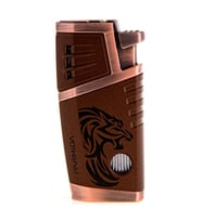 Parmida 2 Torch Pürmüz Bronz Desenli Puro Çakmağı (Karışık)