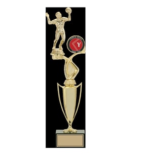 ODAK KUPA - Figürlü Kupalar - Voleybol Erkek Figürlü Kupalar FG-043 A - 45 cm