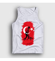 Presmono Unisex Beyaz 19 Mayıs 29 Ekim 10 Kasım Atatürk Kocatepe Atlet 501172tt