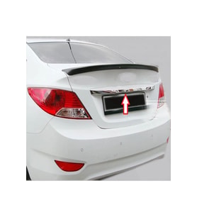 Hyundai Accent Blue Uyumlu Bagaj Çıtası Krom 2011