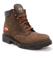 Harley Davidson 556 Mid Dark Brown Nubuk Erkek Bot (KAHVE)