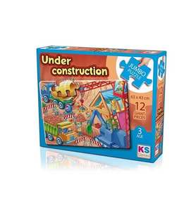 Ks Puzzle Under Construction Jumbo Puzzle 31004