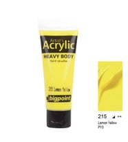 Bigpoint Akrilik Boya 75 ml Lemon Yellow 215 