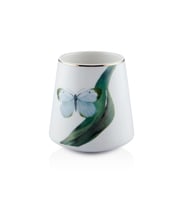 The Mia Folium Green Porselen Kupa KPA0236 180 cc (Çok Renkli)