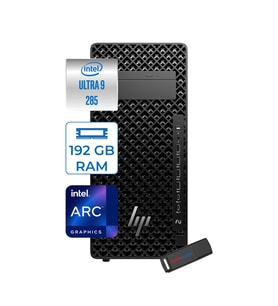 Hp Z2 Tower G1I Intel Core Ultra 9 285 192GB Ddr5 512GB SSD Intel Arc Graphics  Windows 11 Pro Masaüstü İş İstasyonu A2KX8ESP29 + Zettausbbellek