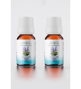 PROCLİS Adaçayı Yağı, %100 Doğal Sage Oil 2'li Set 10 ml