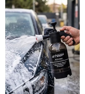 STEEP Yüksek Basınçlı 2 Başlıklı Su & Köpük Pompası 2 Litre Çok Amaçlı Kullanım Su Köpük Püskürt