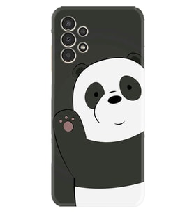 Samsung Galaxy M14 Kılıf Silikon Desen Özel Seri Hello Panda 1709