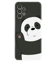 Samsung Galaxy M14 Kılıf Silikon Desen Özel Seri Hello Panda 1709
